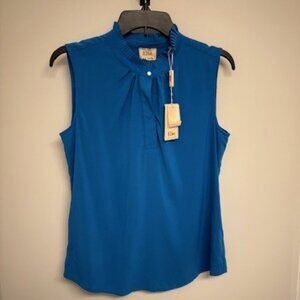 Elie Tahari Island Blue Blouse